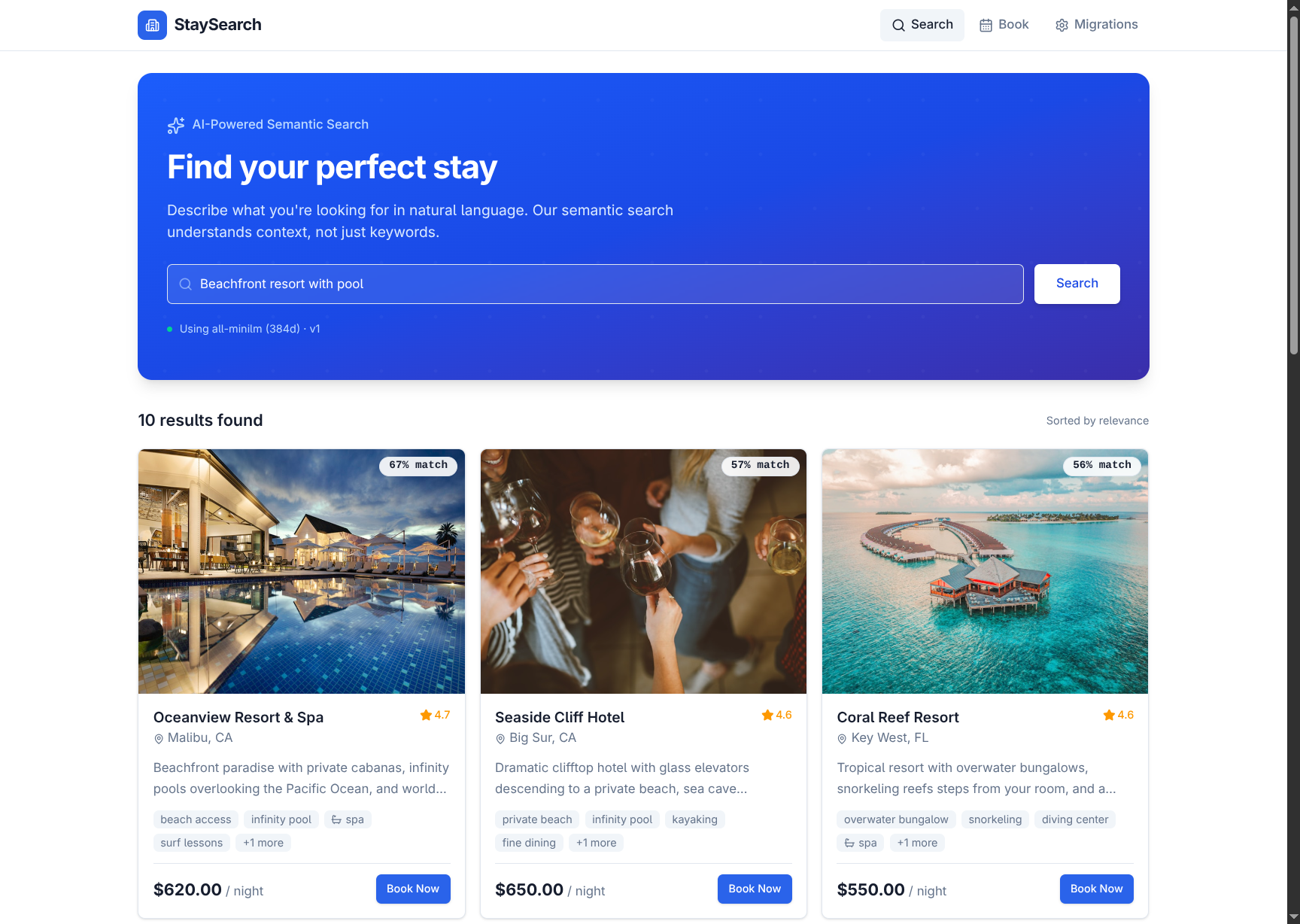 Temporal eCommerce Demo screenshot 1